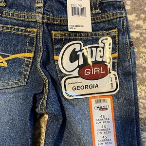 Cruel Girl “Georgia” New with Tags size 4 S low rise jeans